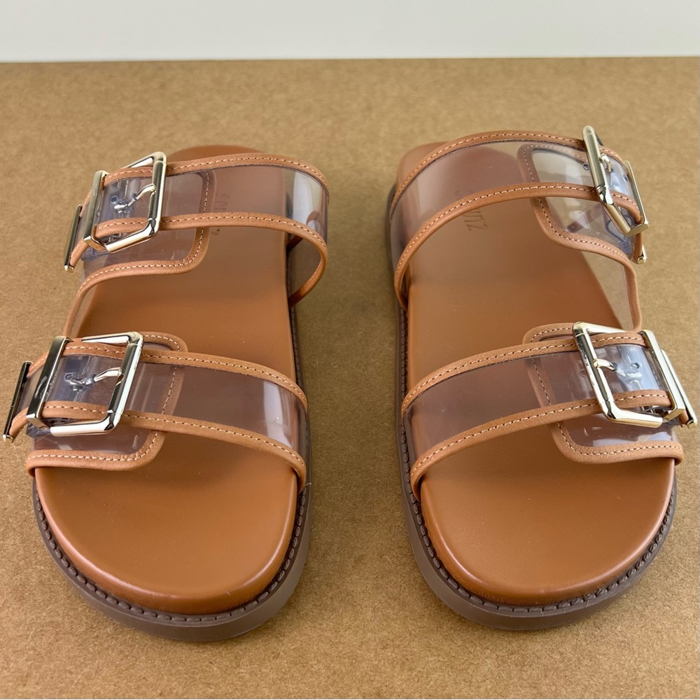 NEW SCHUTZ BROWN SANDALS - Picture 9 of 12
